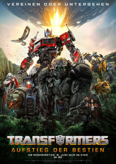 Filmplakat Transformers: Aufstieg der Bestien